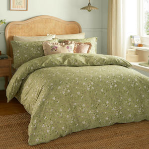 Wylder Bronte Floral Sage Duvet Cover Set